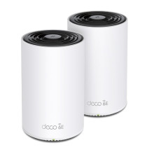 Sistema Mesh Wi-Fi 6E Tri-Banda TP-LINK AXE5400, Pacchetto da 2 unit├á, Bianco, Interno, Copertura massima di 510 m┬▓ - 40 ┬░C, 