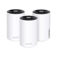 TP-LINK AXE5400 Tri-Band Mesh Wi-Fi 6E System, 3er Pack, Bianco, Interno, 670 m┬▓, Tri-Band (2,4 GHz/5 GHz/6 GHz), Wi-Fi 6E (802