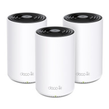 TP-LINK AXE5400 Tri-Band Mesh Wi-Fi 6E System, 3er Pack, Bianco, Interno, 670 m┬▓, Tri-Band (2,4 GHz/5 GHz/6 GHz), Wi-Fi 6E (802