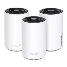 TP-LINK AXE5400 Tri-Band Mesh Wi-Fi 6E System, 3er Pack, Bianco, Interno, 670 m┬▓, Tri-Band (2,4 GHz/5 GHz/6 GHz), Wi-Fi 6E (802