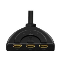 LogiLink Video/Audio Splitter/Switch - 3 x