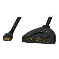 LogiLink Video/Audio Splitter/Switch - 3 x
