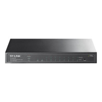 TP-LINK TL-SG2210P - Switch - gestito - 8 x 10/100/1000 + 2 x SFP - Desktop - PoE (53 W)