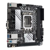 ASUS PRIME H610I-PLUS-CSM - Scheda madre - Mini-ITX - Sockel LGA1700 - Chipset H610 - USB 3.2 Gen 1 - LAN Gigabit - Grafica inte