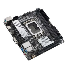 ASUS PRIME H610I-PLUS-CSM - Scheda madre - Mini-ITX - Sockel LGA1700 - Chipset H610 - USB 3.2 Gen 1 - LAN Gigabit - Grafica inte