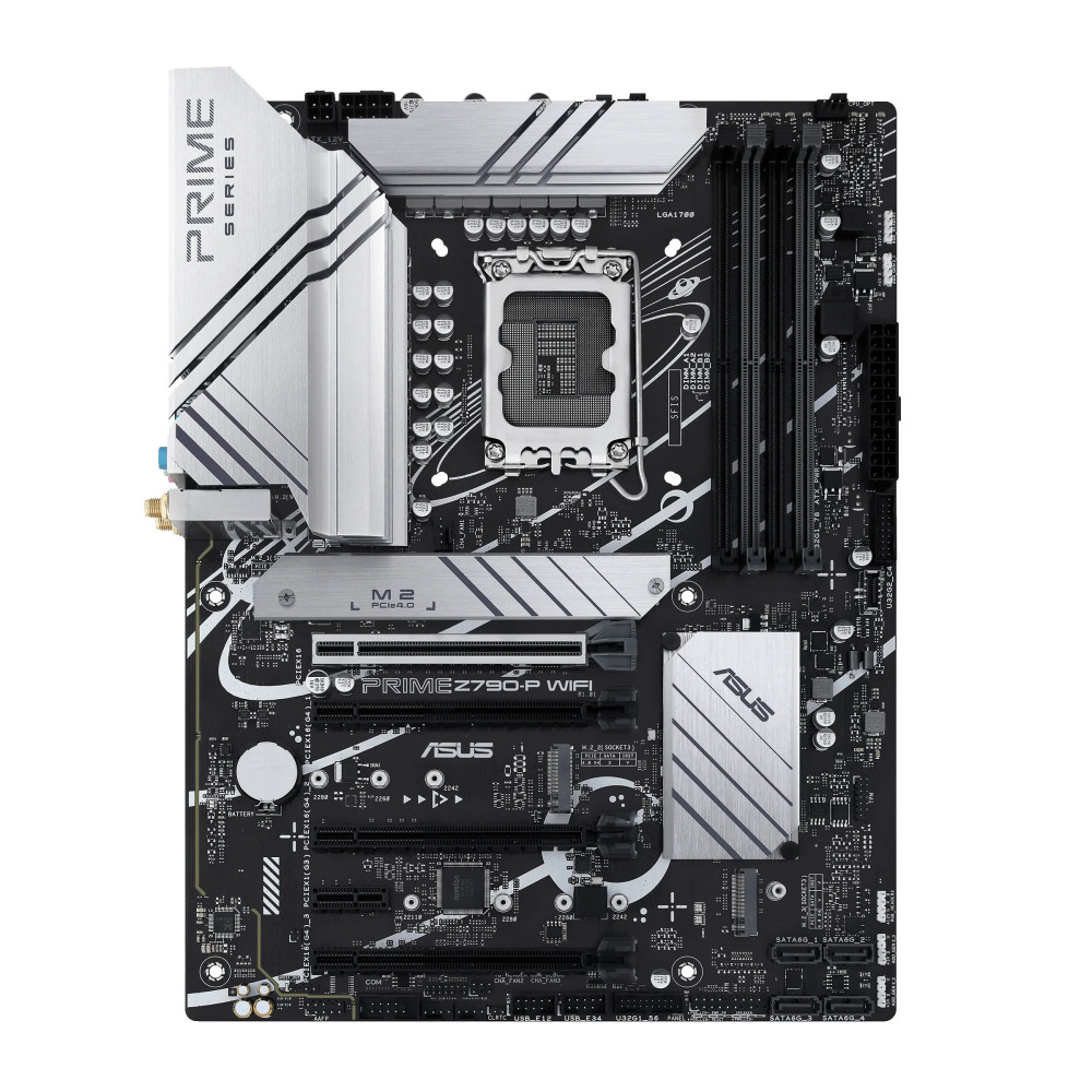 ASUS Prime Z790-P WIFI - Scheda madre - ATX - Sockel LGA1700 - Chipset Z790 - USB-C 3.2 Gen 2x2, USB 3.2 Gen 2, USB 3.2 Gen 1, U