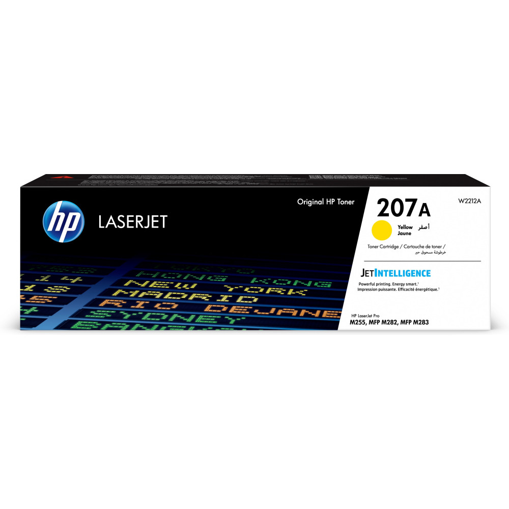 HP Cartuccia toner giallo originale LaserJet 207A HP Cartuccia toner giallo originale LaserJet 207A