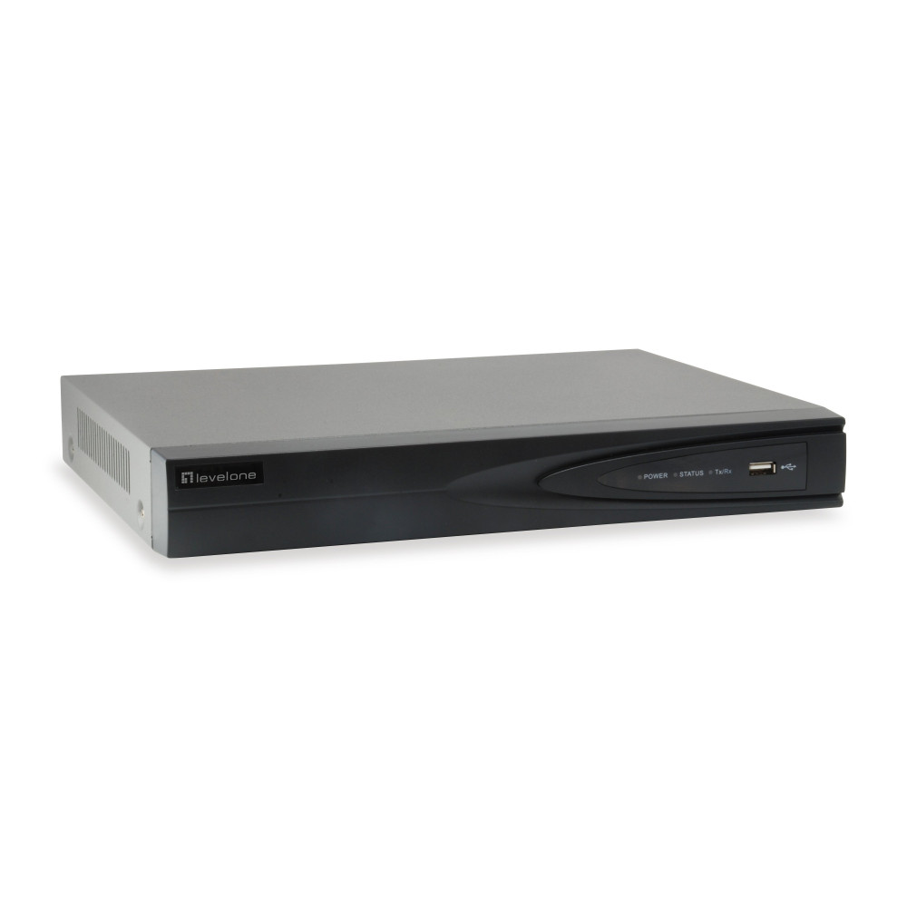 LevelOne NVR-0504 - NVR - 4 canali - con supporto di rete