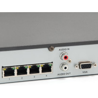 LevelOne NVR-0504 - NVR - 4 canali - con supporto di rete