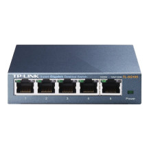 TP-LINK TL-SG105, Non gestito, L2, Gigabit Ethernet (10/100/1000), Vollduplex, Montaggio su parete