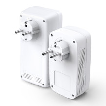 TP-LINK TL-WPA1300P KIT V4 - Wi-Fi Kit - Kit di adattatori Powerline con switch a 3 porte - 1GbE, IEEE 1901, HomePlug AV (HPAV)