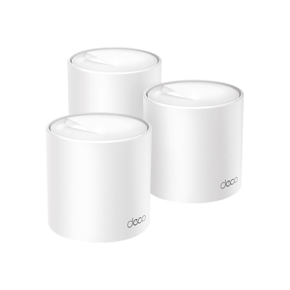 TP-LINK AX3000 Sistema Mesh WiFi 6 per tutta la casa, Pacchetto da 3 unit├á, Bianco, Interno, CE: