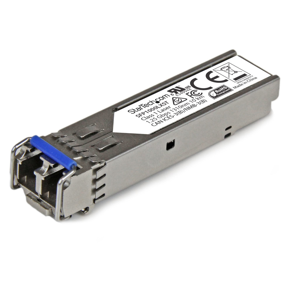 StarTech.com 1000BASE-LX - Trasmettitore Gigabit - Fibra LC - MSA Compliant - 10 km - Modulo Gigabit SFP - Single Mode SFP - SFP