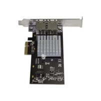 StarTech.com scheda di rete a doppio porto 10G PCIe - Intel-X550AT 10GBASE-T &amp; NBASE-T scheda di rete PCI Express a 10/5/2.5