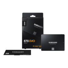 Samsung 870 EVO MZ-77E500B - SSD - crittografato - 500 GB - interno - 2,5" (6,4 cm)