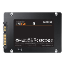 Samsung 870 EVO MZ-77E1T0B - SSD - crittografato - 1 TB - interno - 2,5" (6,4 cm)