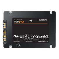 Samsung 870 EVO MZ-77E1T0B - SSD - crittografato - 1 TB - interno - 2,5" (6,4 cm)