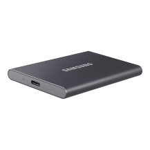 Samsung T7 MU-PC1T0T - SSD - crittografato - 1 TB - esterno (trasportabile)