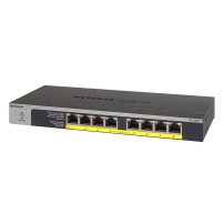 NETGEAR GS108LP - Switch - 8 x 10/100/1000 (PoE+)