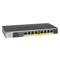 NETGEAR GS108LP - Switch - 8 x 10/100/1000 (PoE+)
