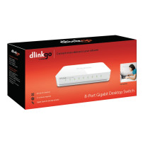 D-Link GO-SW-8G - Switch - senza gestione - 8 x 10/100/1000