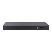 Intellinet 24-Port Gigabit Ethernet PoE+ Switch con 2 porti SFP, display LCD, IEEE 802.3at/af Power over Ethernet (PoE+/PoE)