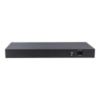 Intellinet 24-Port Gigabit Ethernet PoE+ Switch con 2 porti SFP, display LCD, IEEE 802.3at/af Power over Ethernet (PoE+/PoE)