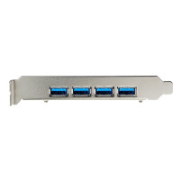 StarTech.com Startech 4-Port USB PCIe Adapter - Carta di estensione PCI Express USB 3.1/3.2 Gen 2 Tipo-A a 10 Gbit/s con 2 contr