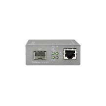 LevelOne Web Smart Series FVS-3800 - Convertitore di media - LAN 100Mb - 10Base-T, 100Base-TX, 100Base-X - RJ-45 / SFP (mini-GBI
