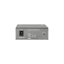LevelOne Web Smart Series FVS-3800 - Convertitore di media - LAN 100Mb - 10Base-T, 100Base-TX, 100Base-X - RJ-45 / SFP (mini-GBI
