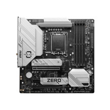 MSI B760M PROJECT ZERO - Scheda madre - micro ATX - Sockel LGA1700 - Chipset B760 - USB 3.2 Gen 1, USB 3.2 Gen 2, USB-C 3.2 Gen 