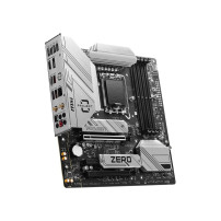 MSI B760M PROJECT ZERO - Scheda madre - micro ATX - Sockel LGA1700 - Chipset B760 - USB 3.2 Gen 1, USB 3.2 Gen 2, USB-C 3.2 Gen 