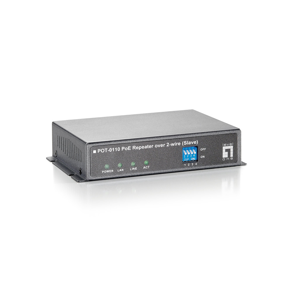 LevelOne POT-0110 PoE Repeater (Slave) - Ripetitore
