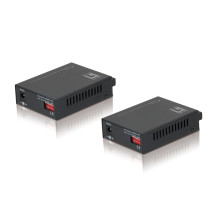 LevelOne FVT-2202 - Convertitore di media - LAN 100Mb - 10Base-T, 100Base-FX, 100Base-TX - RJ-45 / SC Monomodo - fino a 20 km - 