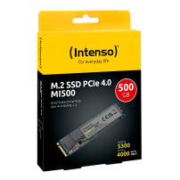 Intenso MI500 - SSD - 500 GB - interno - M.2 2280 - PCIe 4.0 x4 (NVMe)
