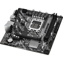 ASRock H610M-HVS/M.2 R2.0 - Scheda madre - micro ATX - Sockel LGA1700 - Chipset H610 - USB 3.2 Gen 1 - LAN Gigabit - Grafica int