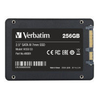 Verbatim Vi550 - SSD - 256 GB - interno - 2,5" (6,4 cm)