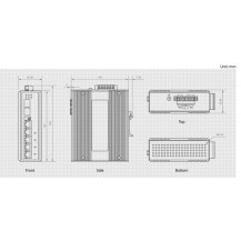 LevelOne IES-0600 - Switch - 4 x 10/100/1000