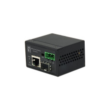 LevelOne IEC-4000 - Convertitore di media - LAN 100Mb - 10Base-T, 100Base-X, 100Base-TX - RJ-45 / SFP (mini-GBIC)