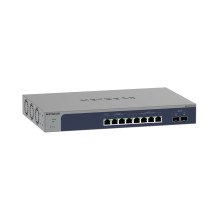 Netgear Smart MS510TXM - Switch - L3 Lite - Intelligente - 4 x 100/1000/2,5G + 4 x 1/2,5/5/10GBase-T + 2 x 10 Gigabit SFP+ (Upli