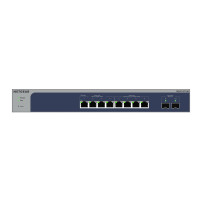 Netgear Smart MS510TXM - Switch - L3 Lite - Intelligente - 4 x 100/1000/2,5G + 4 x 1/2,5/5/10GBase-T + 2 x 10 Gigabit SFP+ (Upli