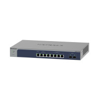 Netgear Smart MS510TXM - Switch - L3 Lite - Intelligente - 4 x 100/1000/2,5G + 4 x 1/2,5/5/10GBase-T + 2 x 10 Gigabit SFP+ (Upli