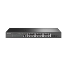 TP-LINK Omada SG3428XMP, gestito, L2+, Ethernet Gigabit (10/100/1000), Alimentazione Ethernet (PoE), Montaggio in rack, 1U