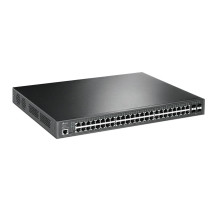 TP-LINK JetStream 52-porto Switch Gigabit L2+ Gestito con 48 porti PoE+, Gestito, L2/L3, Ethernet Gigabit (10/100/1000), Power o