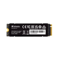 Verbatim Vi7000G - Repubblica dei Gamers - SSD - 4 TB - interno - M.2 2280 - PCIe 4.0 x4 (NVMe)