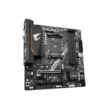 Gigabyte B550M AORUS ELITE Mainboard ? AMD Ryzen 5000 CPU, 5+3 Fasi VRM, fino a 4733 MHz DDR4, 1xPCIe 4.0 + 1xPCIe 3.0 M.2, LAN 
