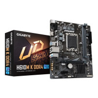 Gigabyte H610M K DDR4 - 1.0 - Scheda madre - micro ATX - Sockel LGA1700 - Chipset H610 - USB 3.2 Gen 1 - LAN Gigabit - Grafica i