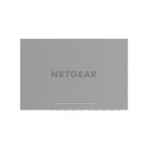 Netgear MS108UP, non gestito, 2,5G Ethernet (100/1000/2500), Full Duplex, Power over Ethernet (PoE), Montaggio su parete