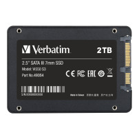Verbatim Vi550 S3 - SSD - 2 TB - interno - 2,5" (6,4 cm)