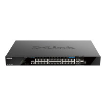 D-Link DGS 1520-28MP - Switch - L3 - Intelligente - 20 x 10/100/1000 (PoE+)